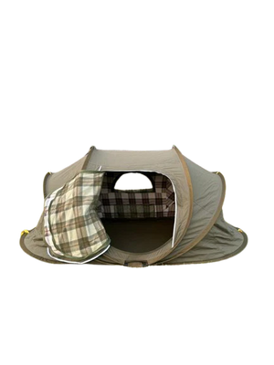 AL KHATM TENT COLOR OLIVE & BEIGE SIZE 240*140*114 cm