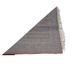 سجاد أفغاني بنقشة 3042، لون ماروني