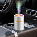 Mini Humidifier, USB Personal Desktop Humidifier for RV, Office, Bedroom etc. Auto Shut-Off, 2 Mist Modes, Super Quiet (White)