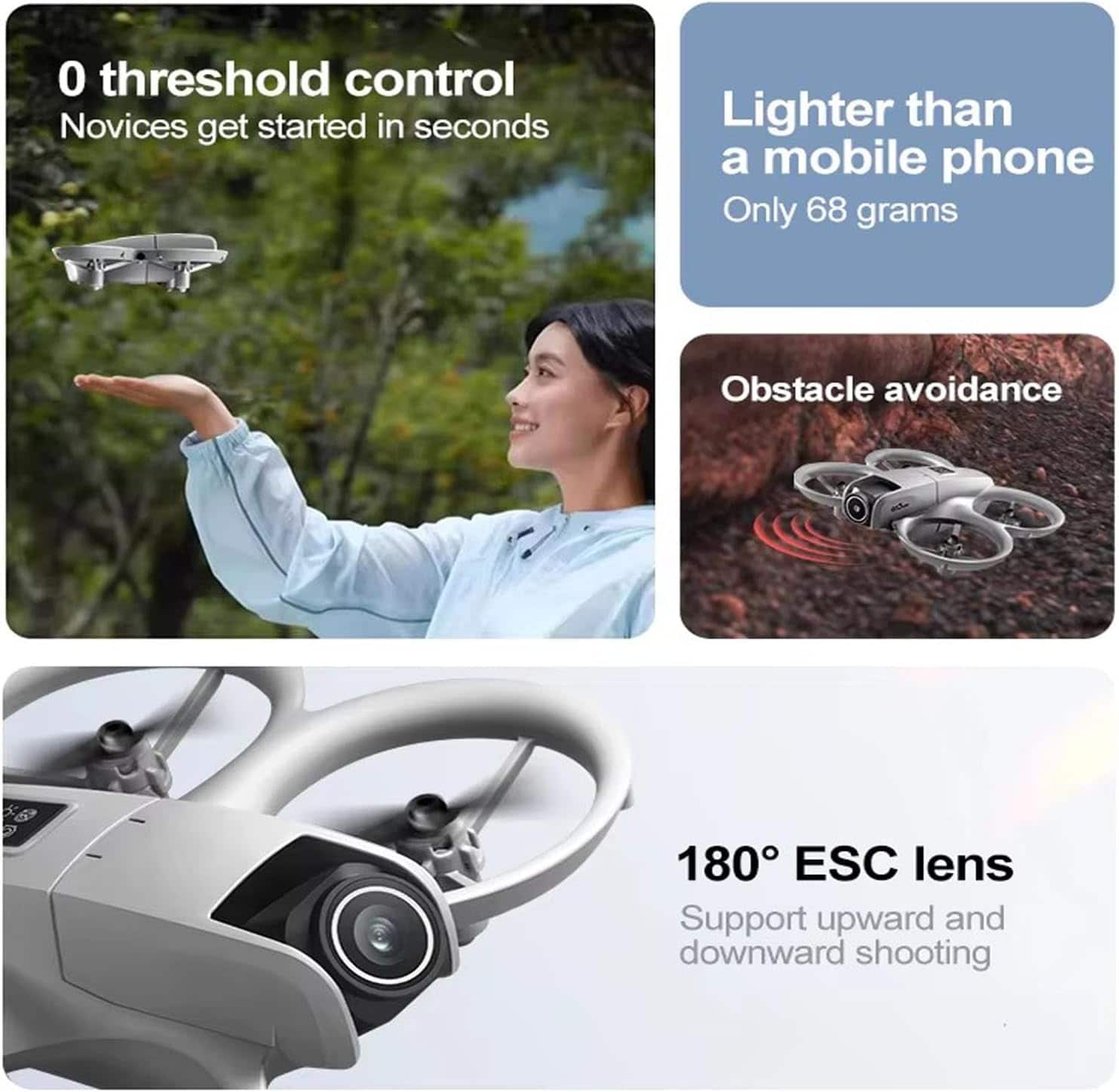 NITU GT3 Drone with 720p HD Dual Cameras