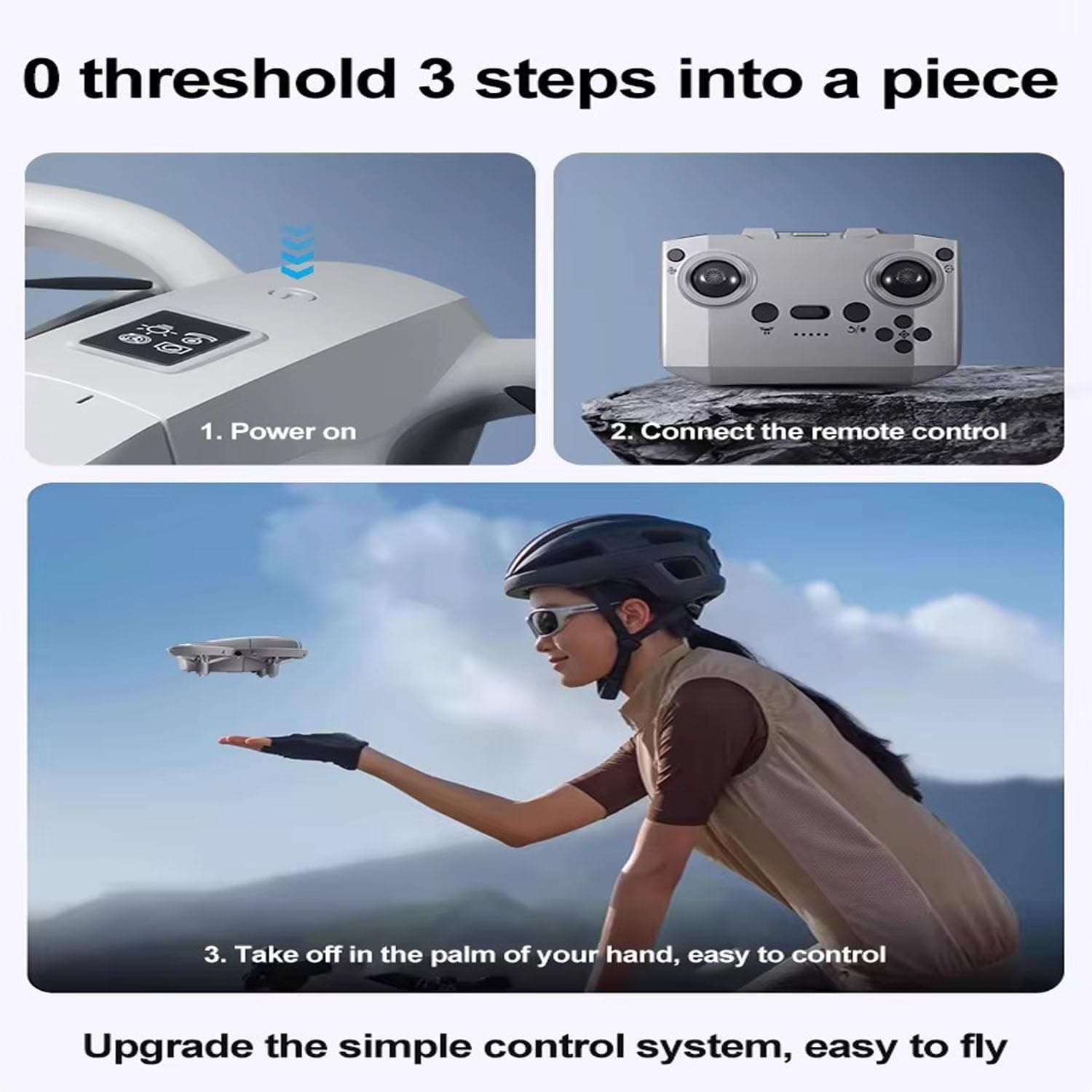 NITU GT3 Drone with 720p HD Dual Cameras